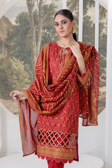 Bonanza Satrangi Sgsr223p01 Red Eid Prints 2022