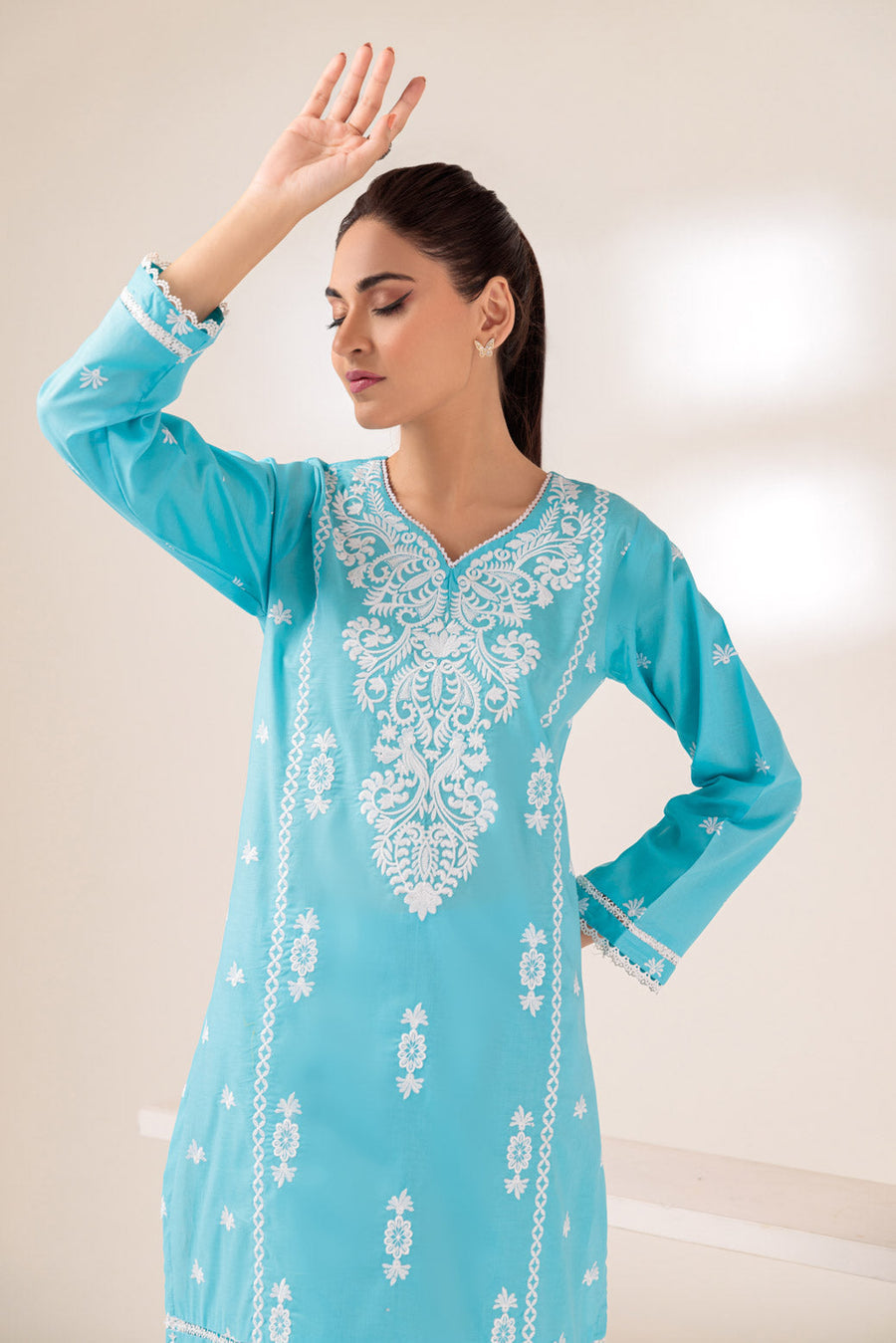 Bonanza Satrangi Blue Cambric Shs232p04 Fesitve Pret