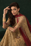 Maria B Beige SN-PF23-03 Luxury Evening Wears