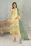 Maria B Yellow SN-PF23-05 Luxury Evening Wears