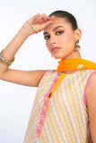 Alkaram Studio SS-16.1-23-2-Orange Summer Lawn Vol 2