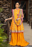 Alkaram Studio SS-21.1-23-2-Orange Summer Lawn Vol 2