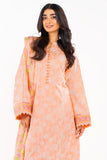 Alkaram Studio SS-47-1-24 Peach Spring Summer Collection