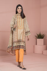 Bonanza Satrangi Brown Lawn Suit Ssk222p12 Eid Pret 2022