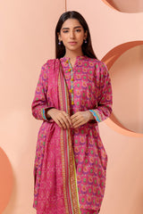 Bonanza Satrangi Pink Lawn Suit Ssk222p18 Eid Pret 2022