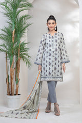 Bonanza Satrangi L Gray Lawn Suit Ssk223p02 Eid Pret 2022