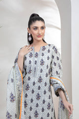 Bonanza Satrangi L Gray Lawn Suit Ssk223p02 Eid Pret 2022