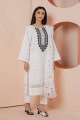 Bonanza Satrangi White Cambric Suit Ssk223p20 Eid Pret 2022