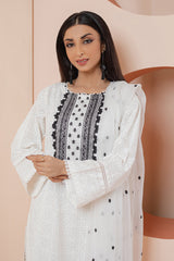 Bonanza Satrangi White Cambric Suit Ssk223p20 Eid Pret 2022