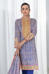 Bonanza Satrangi Blue Lawn Suit Ssk223p24 Eid Pret 2022