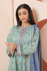 Bonanza Satrangi Blue Lawn Suit Ssk223p32 Eid Pret 2022