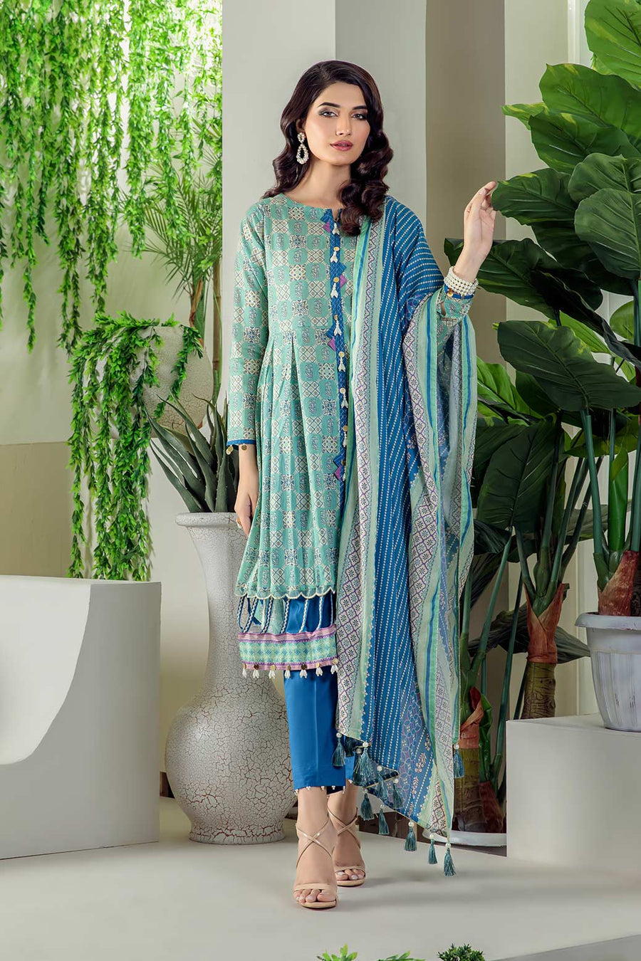 Bonanza Shalwar Kameez Design Bonanza Satrangi Tiffany Dye