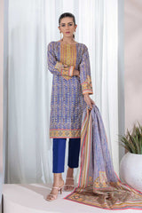 Bonanza Satrangi Sso223p26 Blue Eid Prints 2022