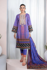 Bonanza Satrangi Sso223p57 Purple Eid Prints 2022