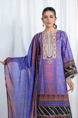 Bonanza Satrangi Sso223p57 Purple Eid Prints 2022