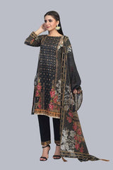 Bonanza Satrangi SSR213P07-BLACK Eid Collection 2021