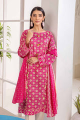 Bonanza Satrangi Ssr222p08 Pink Eid Prints 2022