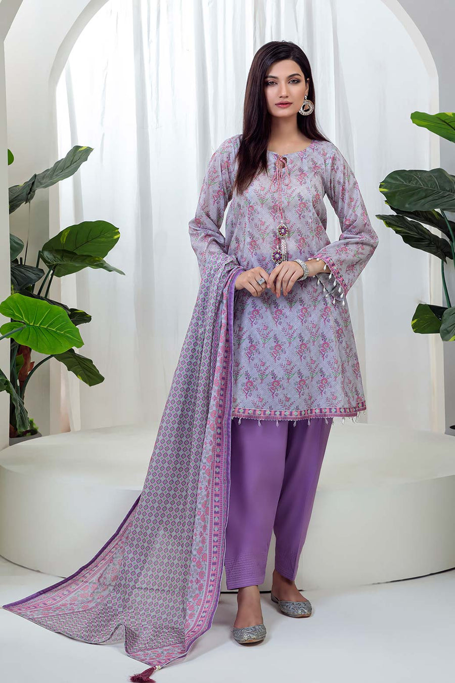 Bonanza Satrangi Sst223p04 Lilac Eid Prints 2022