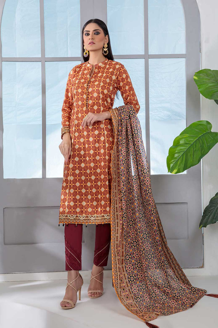 Bonanza Satrangi Canvas A Sst223p08a Summer Collection 2022