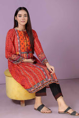 Bonanza Satrangi Red Khaddar (SWO222P08) Winter Collection 2022