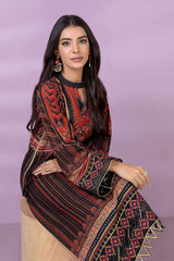 Bonanza Satrangi Black Khaddar (SWO222P10) Winter Collection 2022