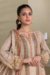 Bonanza Satrangi Cream Khaddar (SWO222P14) Winter Collection 2022