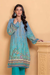 Bonanza Satrangi Blue Khaddar (SWO222P28) Winter Collection 2022