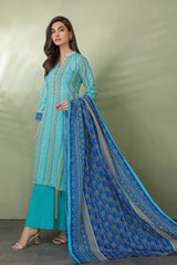 Bonanza Satrangi L Blue Khaddar (SWO223P08A) Winter Collection 2022