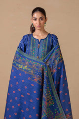 Bonanza Satrangi Blue Khaddar (SWO223P73) Winter Collection 2022