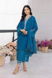 Azure SnowBreeze Eid Ensembles Hania Amir Embroidered3pcs Festive Collection