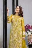 Azure Sunflower Eid Ensembles Hania Amir Embroidered3pcs Festive Collection