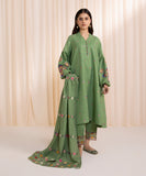 Sapphire U2DE-DY23V10-8 - 3 Piece - Embroidered Khaddar Suit Festive 2 Collection