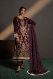 Sapphire U3E CL22V8 11 1 S 3 Piece - Embroidered Karandi Suit Winter Vol 1 2022