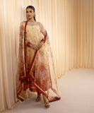 Sapphire U3FE-LX23V10-6 - 3 Piece - Embroidered Organza Suit Festive 2 Collection