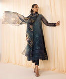 Sapphire U3FE-LX23V10-8 - 3 Piece - Embroidered Organza Suit Festive 2 Collection