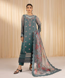 Sapphire U3FE-LX23V10-9 - 3 Piece - Embroidered Organza Suit Festive 2 Collection