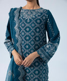 Sapphire U3PE-LX23V6-12 3 Piece Embroidered Dobby Suit Winter Collection