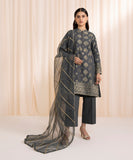 Sapphire U3PE-ST23V10-2 - 3 Piece - Embroidered Jacquard Suit Festive 2 Collection