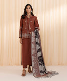 Sapphire U3PE-ST23V10-9 - 3 Piece - Embroidered Khaddar Suit Festive 2 Collection