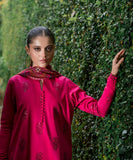 Sapphire U3PE-ST23V9-15 3 Piece Embroidered Cotton Satin Suit Winter Collection