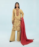 Sapphire U3PE-ST23V9-36 3 Piece Embroidered Dobby Suit Winter Collection