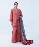 Sapphire U3PE-ST23V9-40 3 Piece Embroidered Jacquard Suit Winter Collection