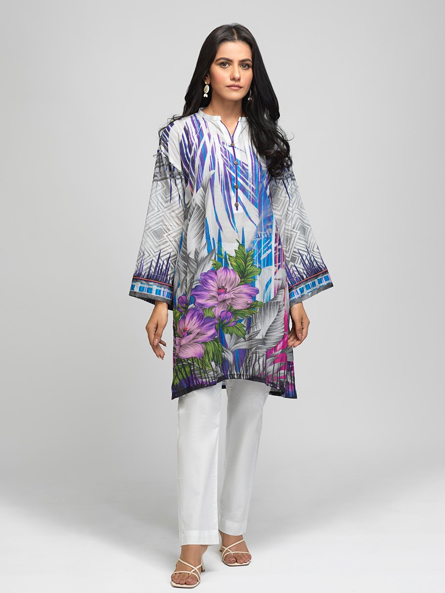 Salitex Lawn Kurti Uk 00036 Summer Collection 2021