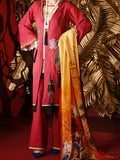 Almirah AWP-3PS 282 Maroon Lawn Collection 2021