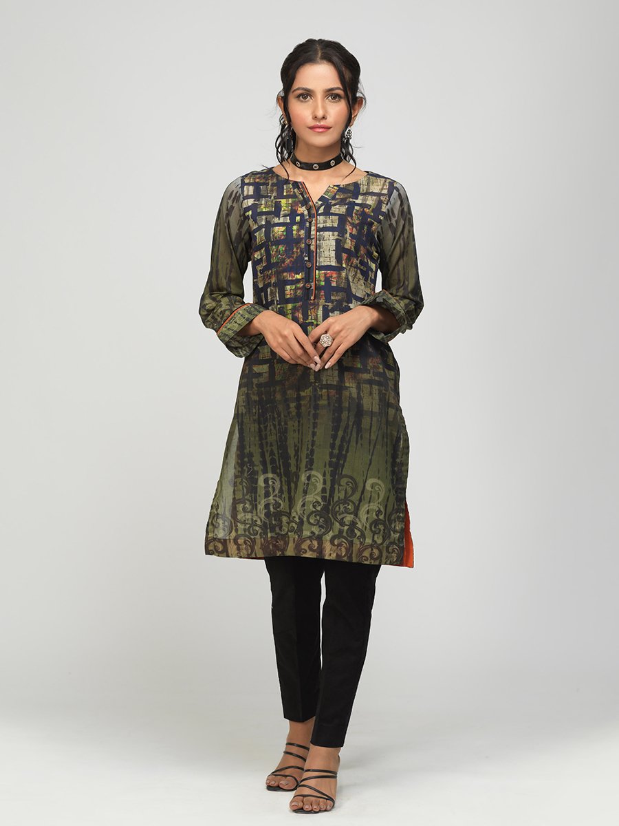 Salitex Lawn Kurti Uk 00044 Summer Collection 2021