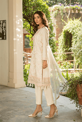 Zebtan ZL-5-White Luxury Lawn Collection