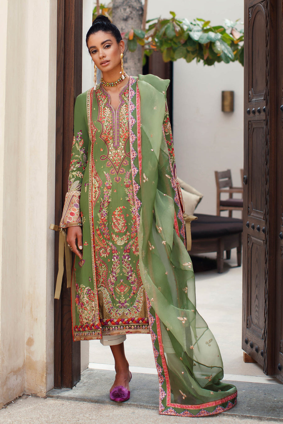 Elan EL22-06 A Elnaz Luxury Lawn – Sara Clothes