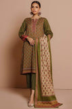 Zeen Wfm31528 Mehndi Green Cambric Collection 2021