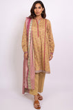 Zeen Woman 3 Piece Embroidered Cottel Suit WFM32696 Mustard Winter Collection Vol 1 2022
