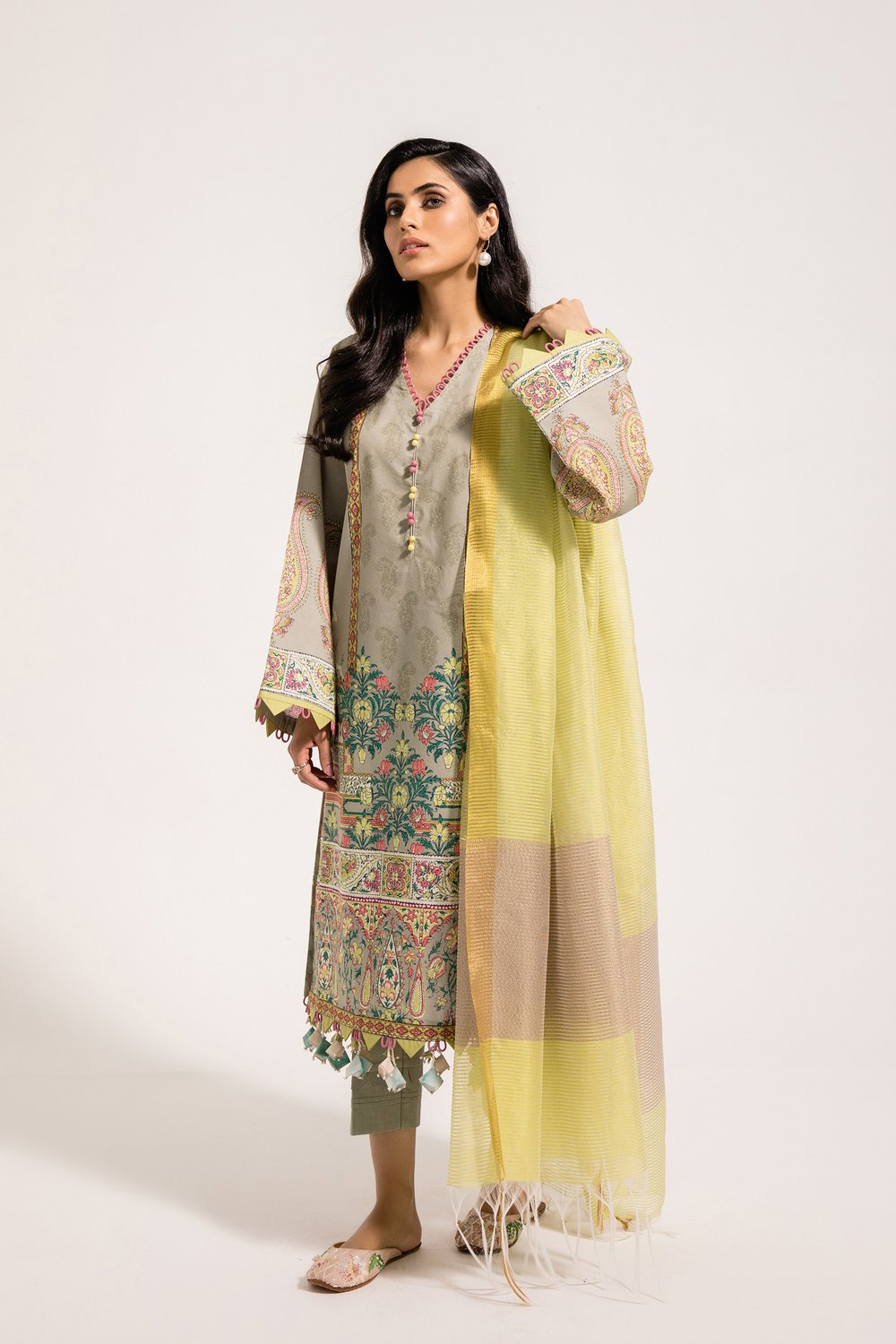 Ethnic DUSTY-WUC111282 B Spring Lawn 2021